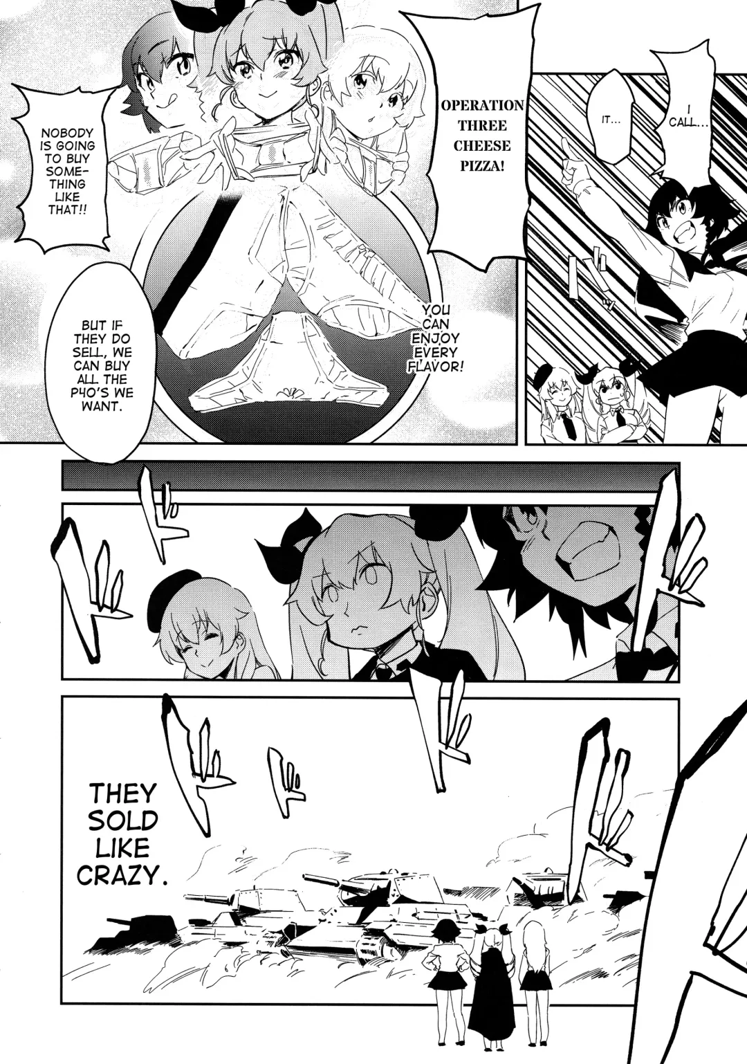 [Kito Sakeru] Anchovy Nee-san no Bouillon Panty Sakusen-ssu! Fhentai.net - Page 22