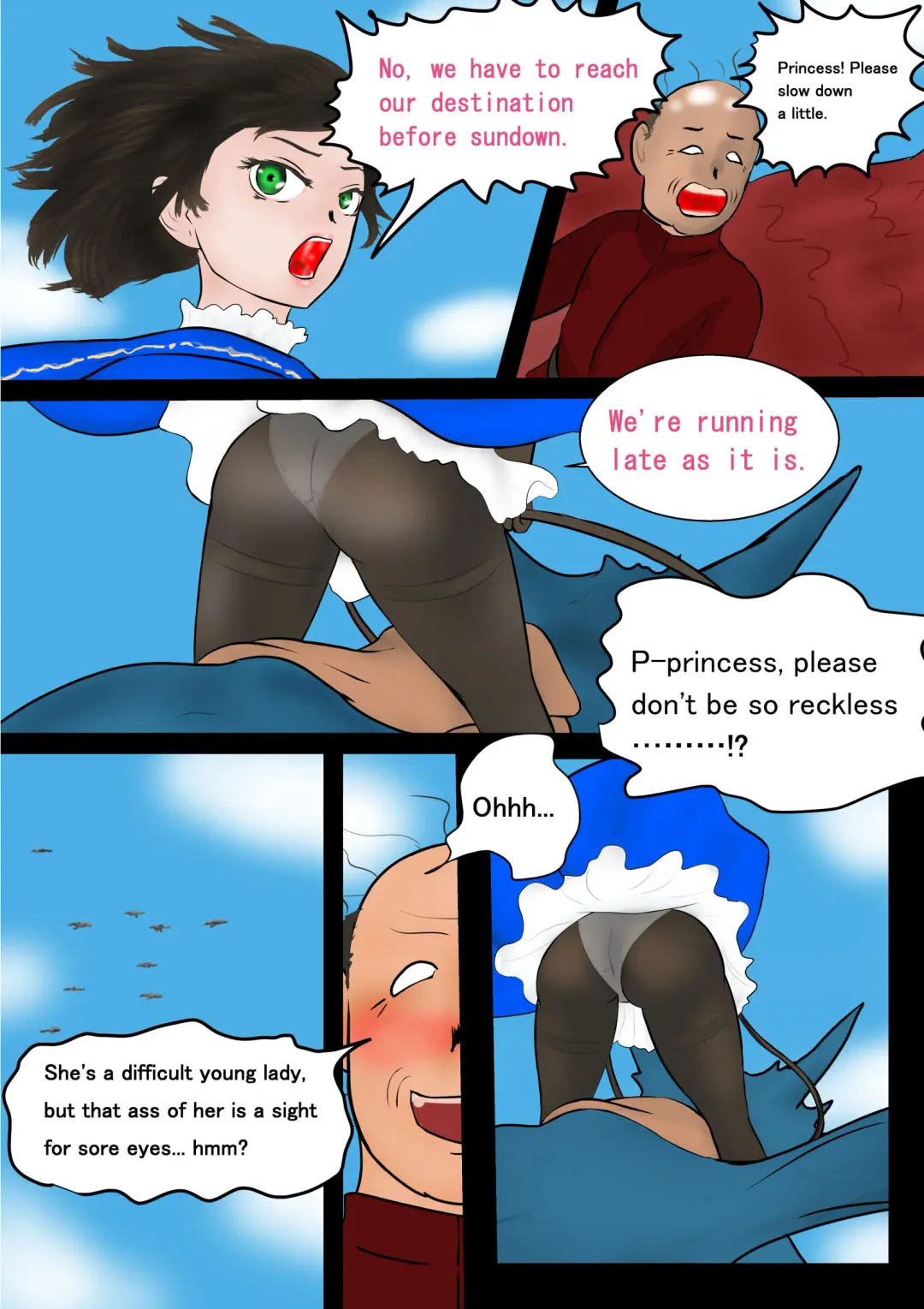 Ryoujoku no Himegimi -Ryuu no Himegimi- | Ryojoku no Himegimi - The Dragon Princess Fhentai - Page 5