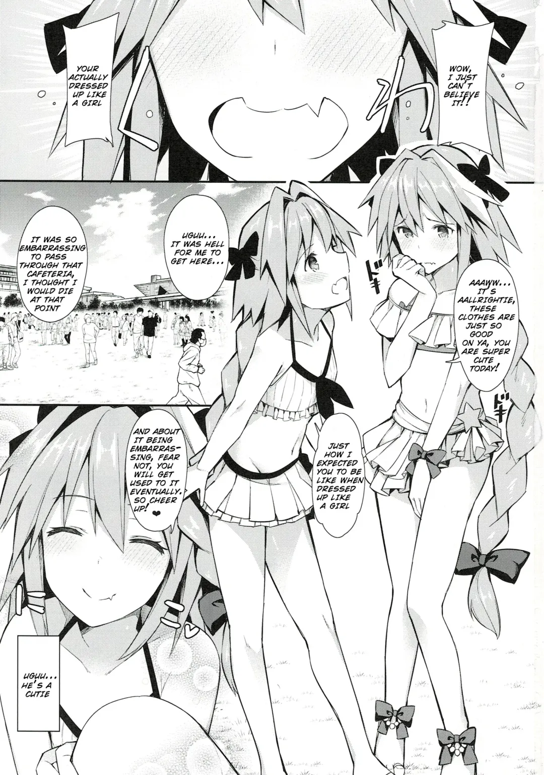 [Itose Ikuto] Astolfo Cos no Ochinpo Glyph ga Extella Link Fhentai - Page 3
