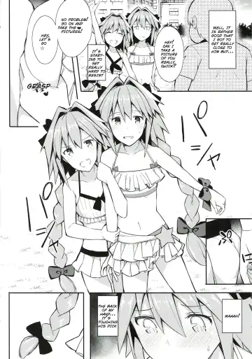 [Itose Ikuto] Astolfo Cos no Ochinpo Glyph ga Extella Link Fhentai - Page 4