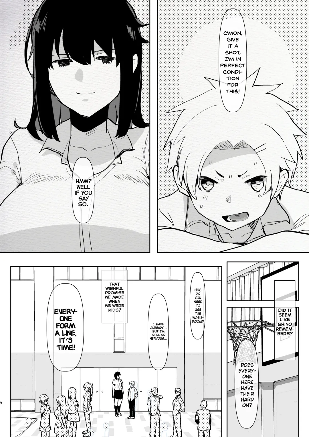 [Aimaitei Umami] Futanari Osananajimi to Ore to Hajimete no Gyaku Anal Kagai Jugyou | Me and My Futanari Childhood Friend's First Extracurricular Lesson in Reverse Anal Fhentai - Page 8