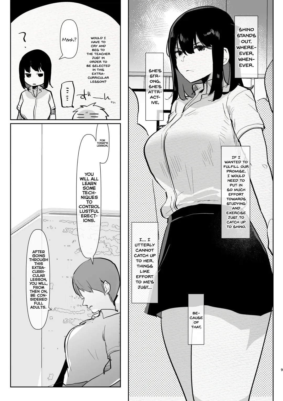 [Aimaitei Umami] Futanari Osananajimi to Ore to Hajimete no Gyaku Anal Kagai Jugyou | Me and My Futanari Childhood Friend's First Extracurricular Lesson in Reverse Anal Fhentai - Page 9