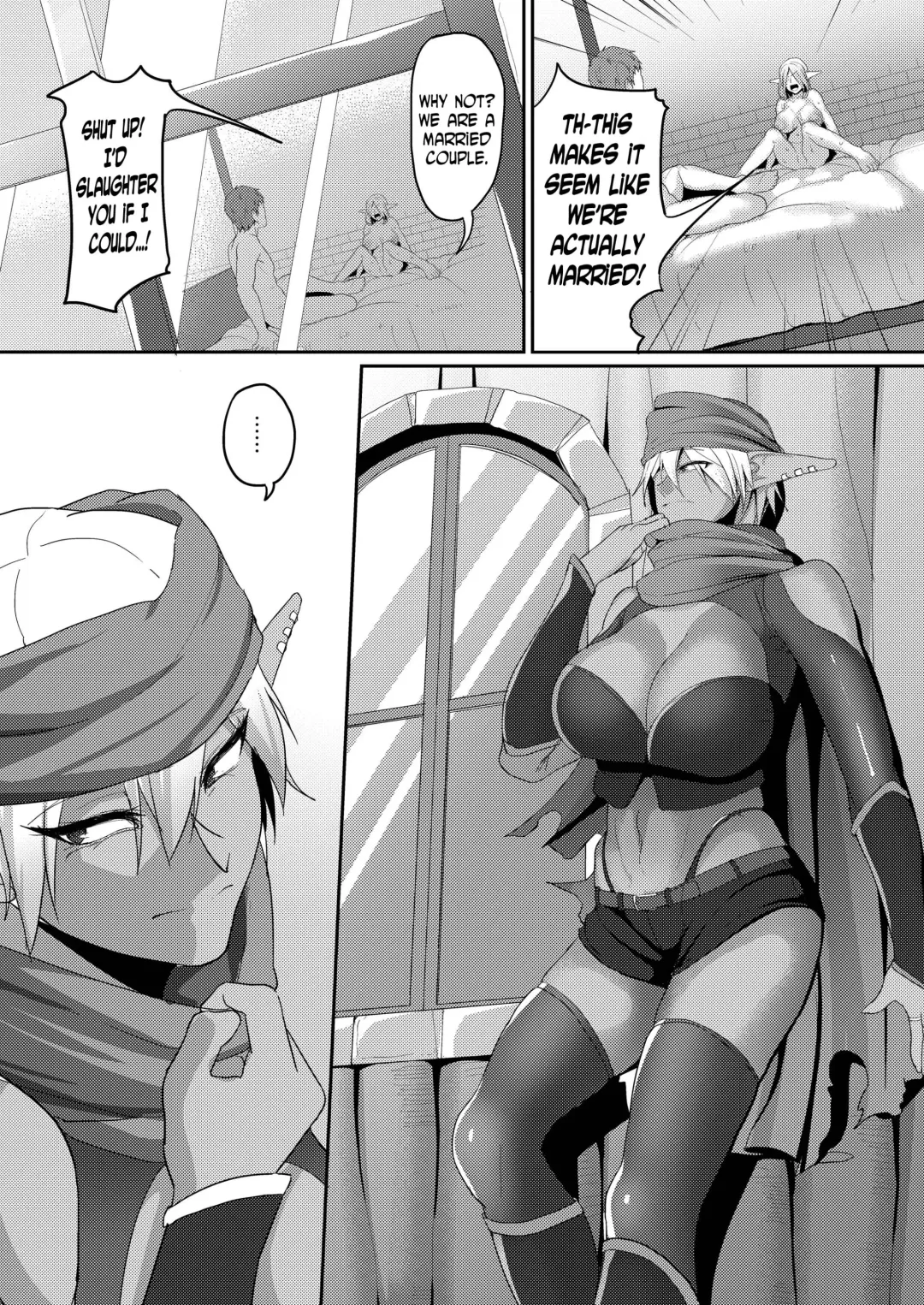 [Yamamoto Zenzen] Takabisha Elf Kyousei Konin!! 2 Fhentai.net - Page 24