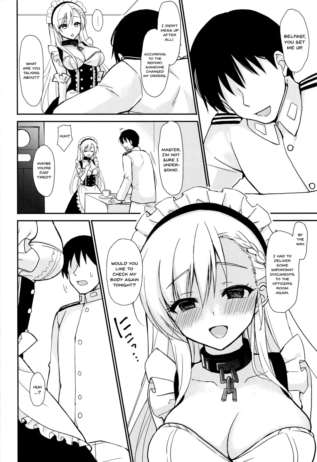 [Ikura Nagisa] Sokubaku Belfast - Belfast tie me down. Fhentai - Page 11