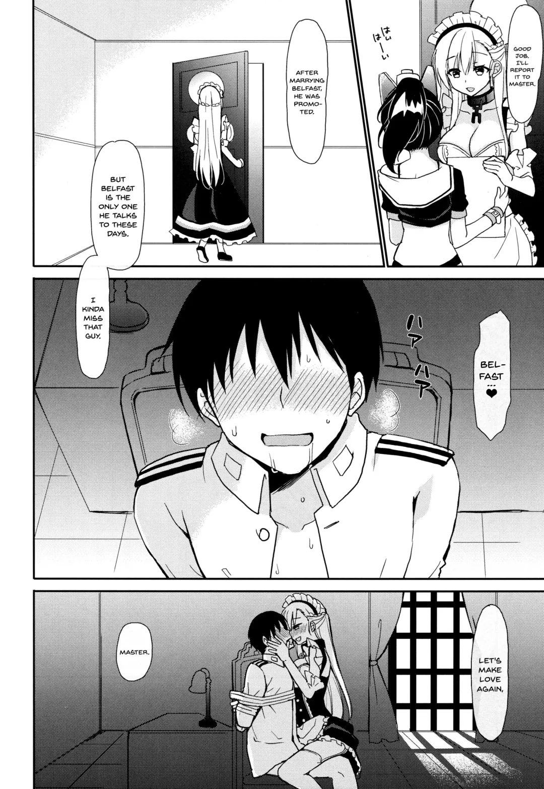 [Ikura Nagisa] Sokubaku Belfast - Belfast tie me down. Fhentai - Page 19