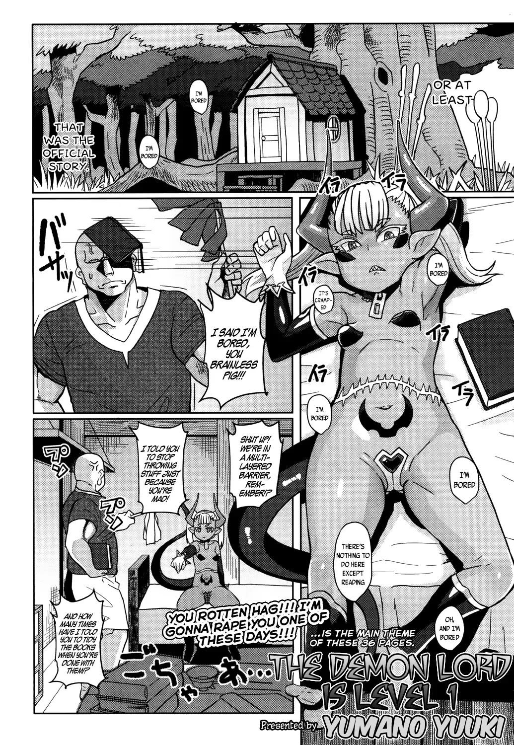 [Yumano Yuuki] Maou-sama Level 1 | The Demon Lord is Level 1 Fhentai - Page 6