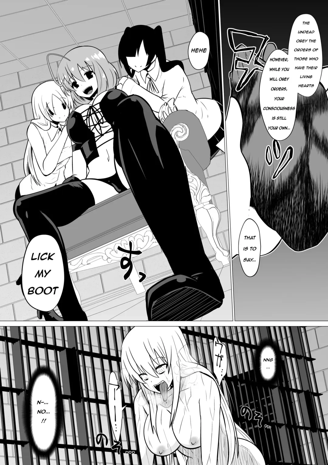 [Dining] Hikyou na Kenshi ni wa Eien no Oshioki o | Eternal Punishment For A Cowardly Swordswoman (decensored) Fhentai - Page 11