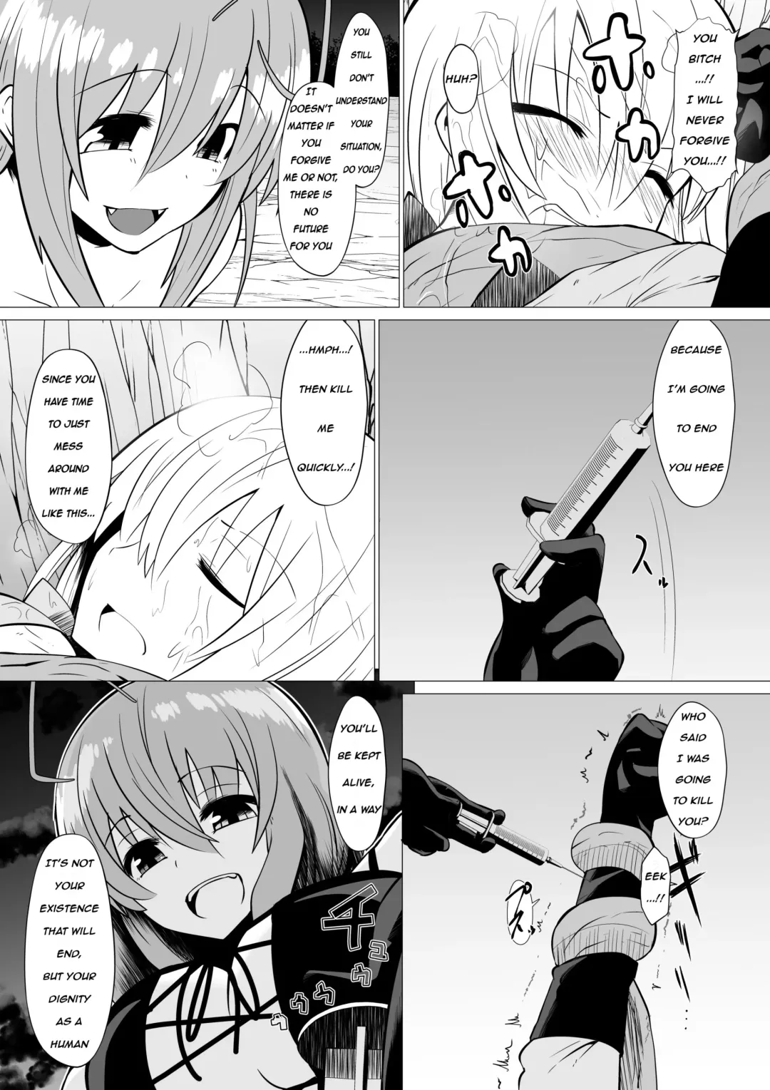 [Dining] Hikyou na Kenshi ni wa Eien no Oshioki o | Eternal Punishment For A Cowardly Swordswoman (decensored) Fhentai - Page 6