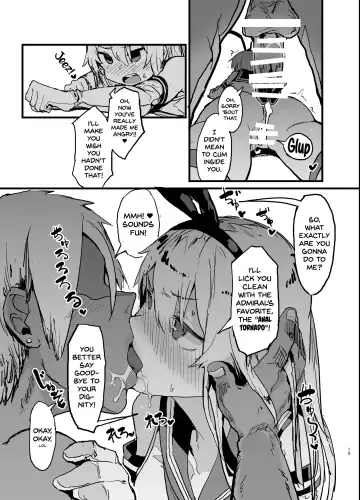 [Oosawara Sadao] Futokutei Tasuu no Otoko to Berochuu Sex Suru Shimakaze Netorase Bon | A Book Where Shimakaze Has Passionate Netorase Sex With a Large Number of Men Fhentai.net - Page 19