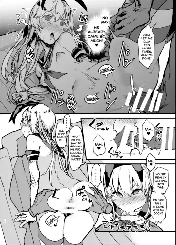 [Oosawara Sadao] Futokutei Tasuu no Otoko to Berochuu Sex Suru Shimakaze Netorase Bon | A Book Where Shimakaze Has Passionate Netorase Sex With a Large Number of Men Fhentai.net - Page 24