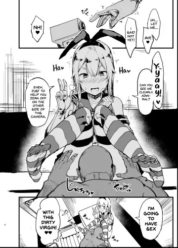 [Oosawara Sadao] Futokutei Tasuu no Otoko to Berochuu Sex Suru Shimakaze Netorase Bon | A Book Where Shimakaze Has Passionate Netorase Sex With a Large Number of Men Fhentai.net - Page 6