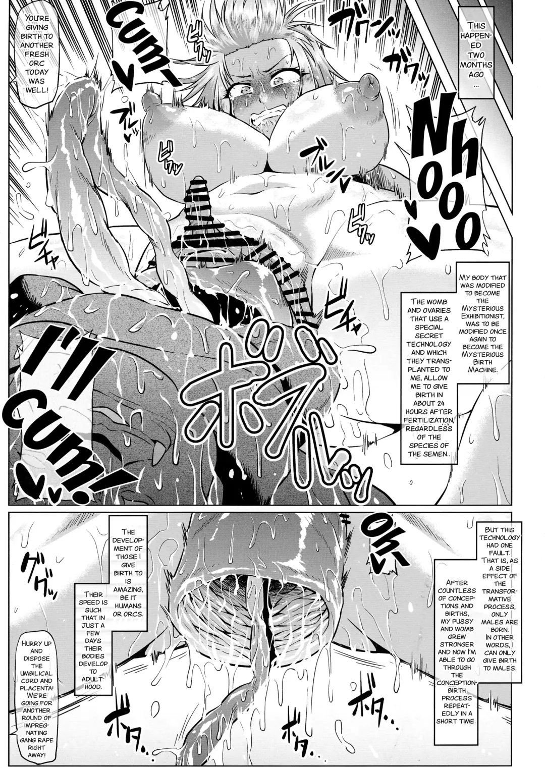 [Ahemaru] Roshutsu Kaijin Flasher Girl ~Kyonyuu Sukeban Marimo AFTER EPISODE~ Fhentai - Page 9