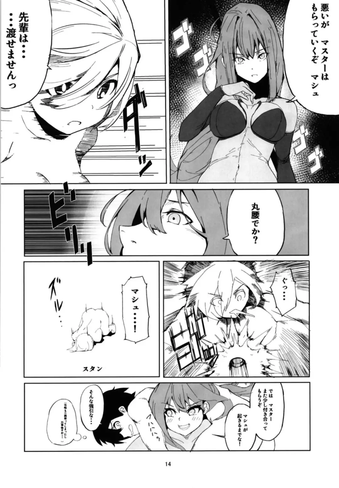 [Cobo] Mash to Scathach wa Master no Maryoku o Shiboritoru You desu. Fhentai - Page 13