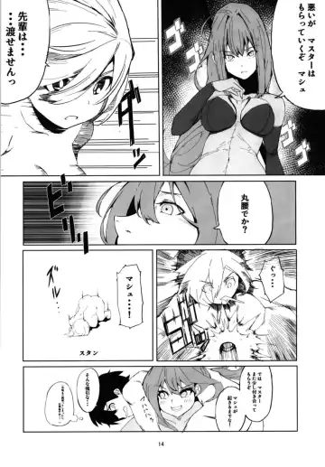 [Cobo] Mash to Scathach wa Master no Maryoku o Shiboritoru You desu. Fhentai - Page 13