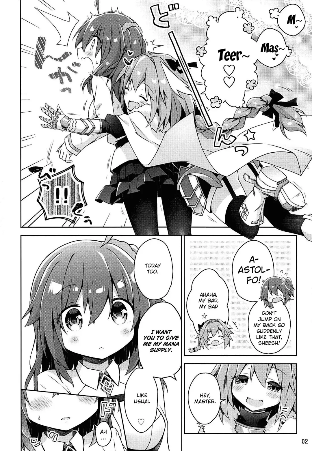 [Anzuame] Boku no Master wa "Iya" tte Ienai. | My Master Can't Say "No" Fhentai - Page 3