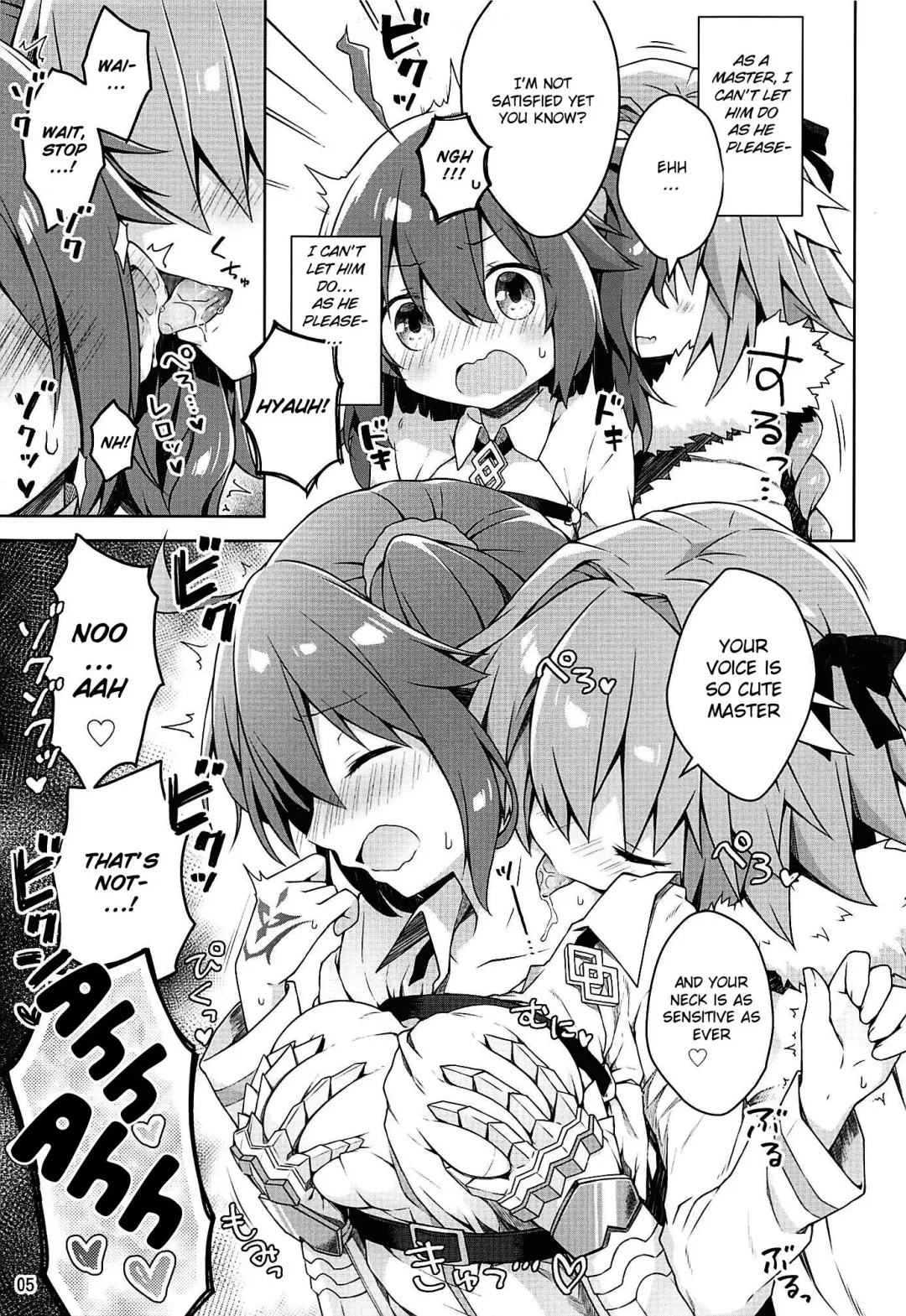 [Anzuame] Boku no Master wa "Iya" tte Ienai. | My Master Can't Say "No" Fhentai - Page 6