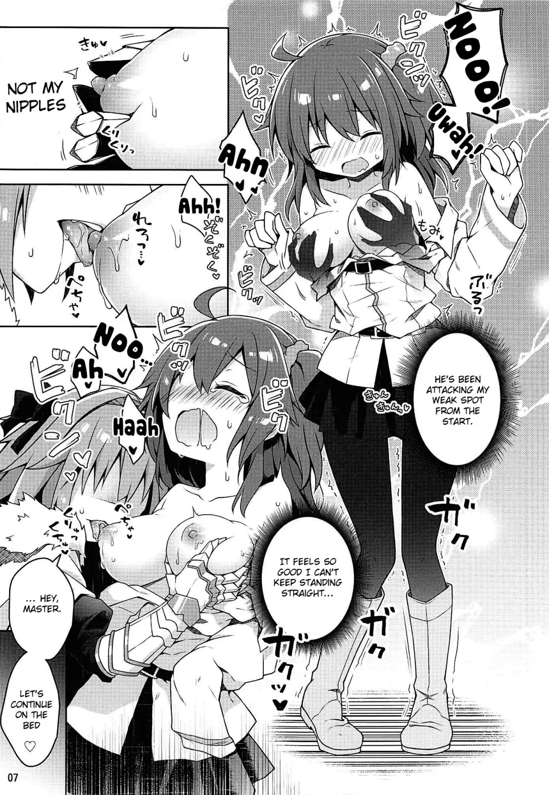 [Anzuame] Boku no Master wa "Iya" tte Ienai. | My Master Can't Say "No" Fhentai - Page 8