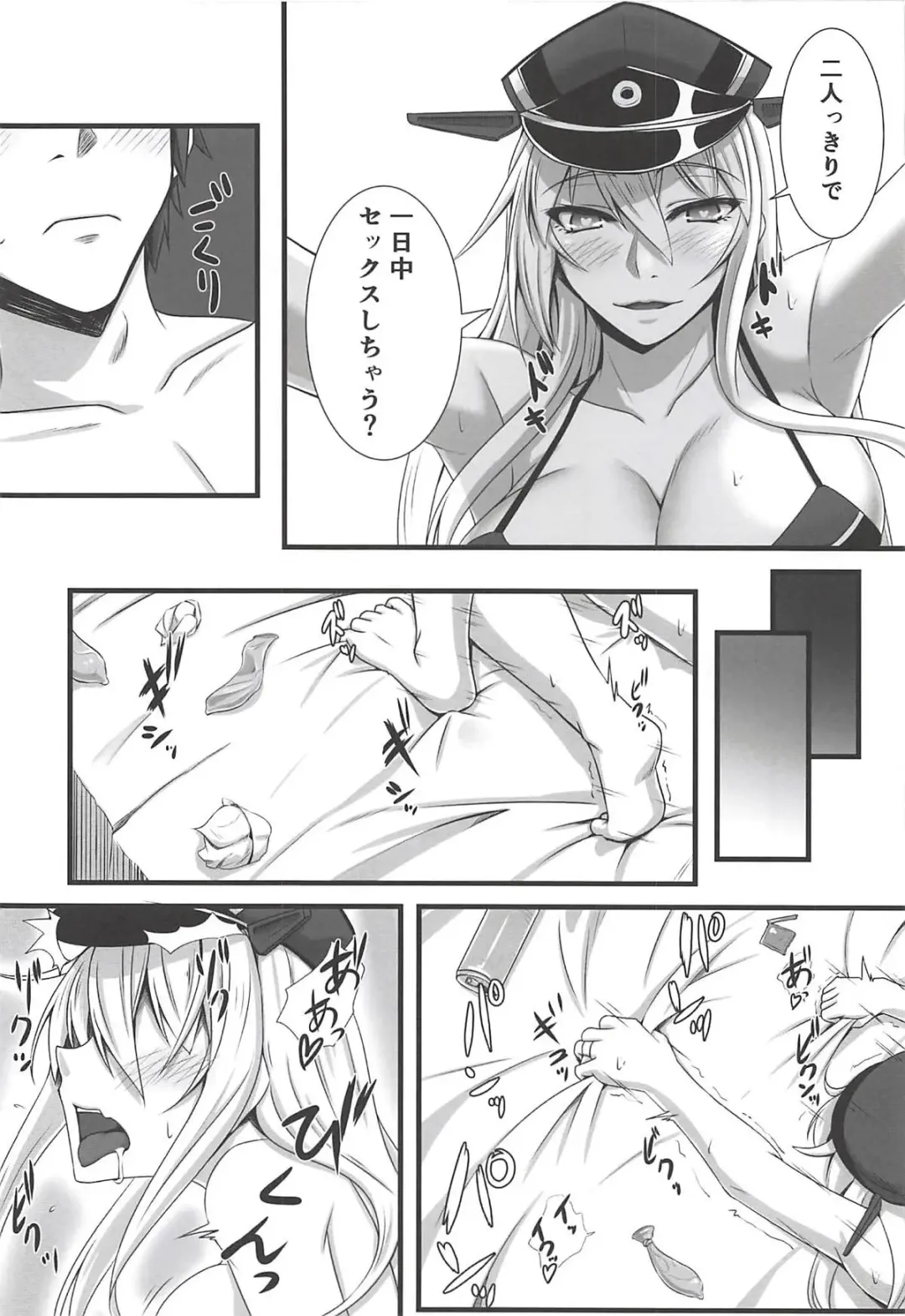 [Akitsuki Karasu] Bismarcx Fhentai - Page 17
