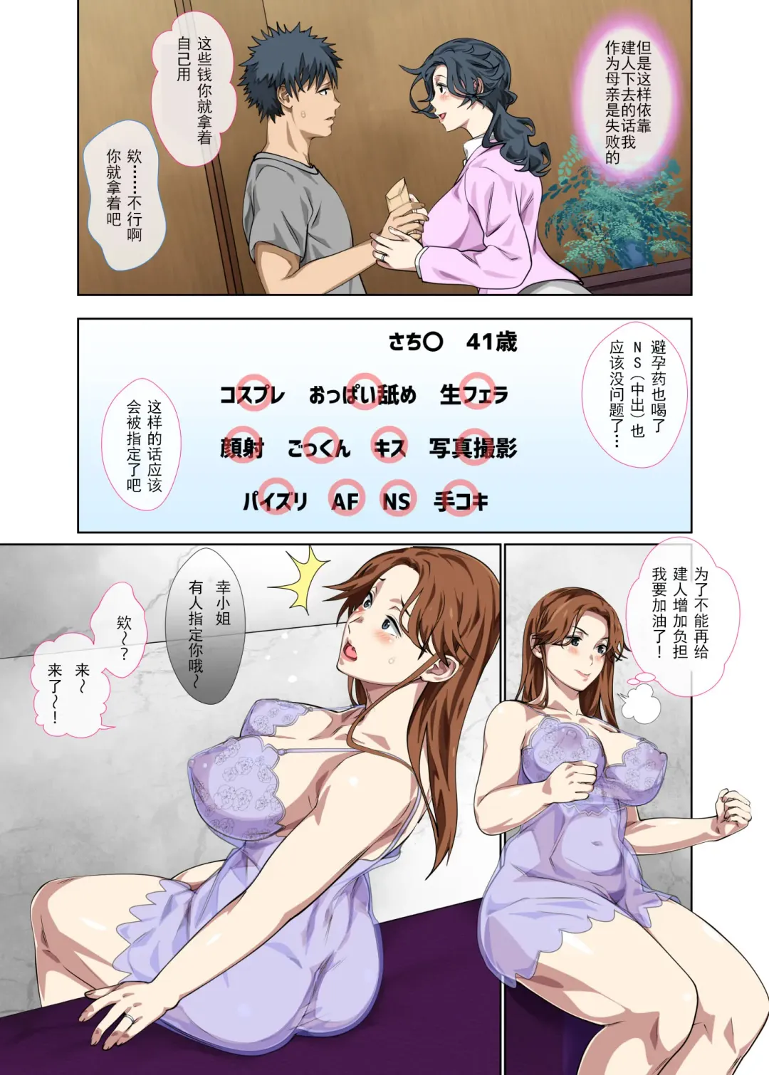 [Spices] Jimidakedo Eroi Karada Shita Okaasan O Fuuzoku Ochi Sunzen De Sukutta Boshisoukan Fhentai - Page 7