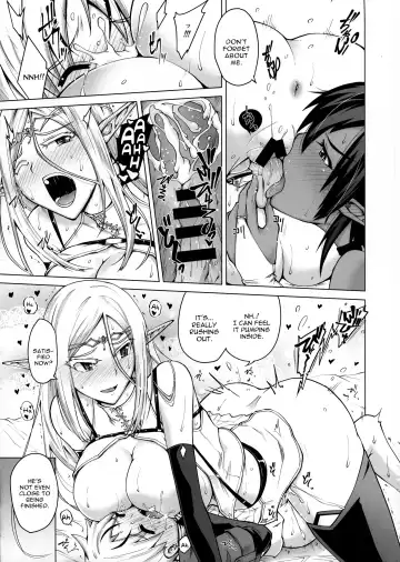 [Bizen Dorobune] Junpaku Elf to Kasshoku Elf to Chiisana Kyuuketsuki Fhentai - Page 19