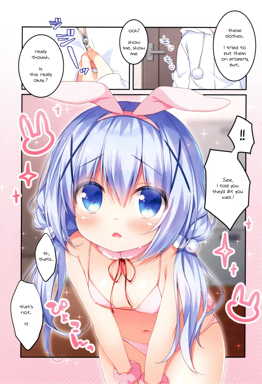 [Sasai Saji] Chino-chan to Usagi Gokko Fhentai - Page 4