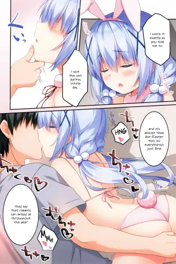 [Sasai Saji] Chino-chan to Usagi Gokko Fhentai - Page 5