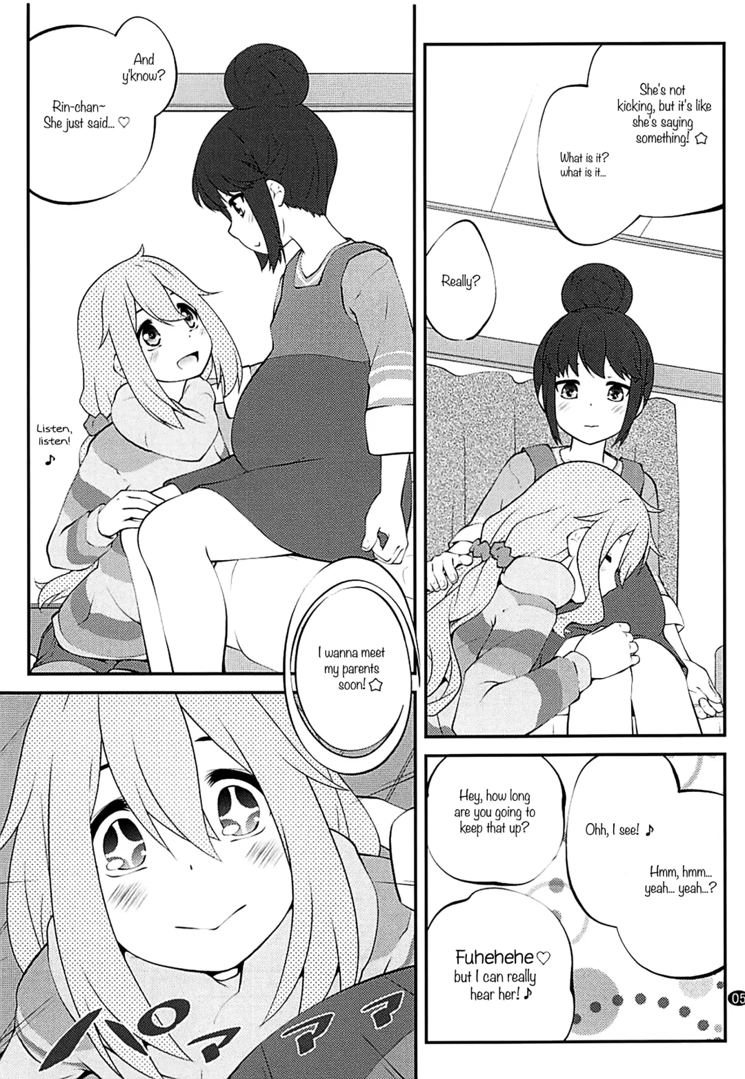 [Goyac] Sankakkei no, Himitsu | Triangle Secret Fhentai.net - Page 4