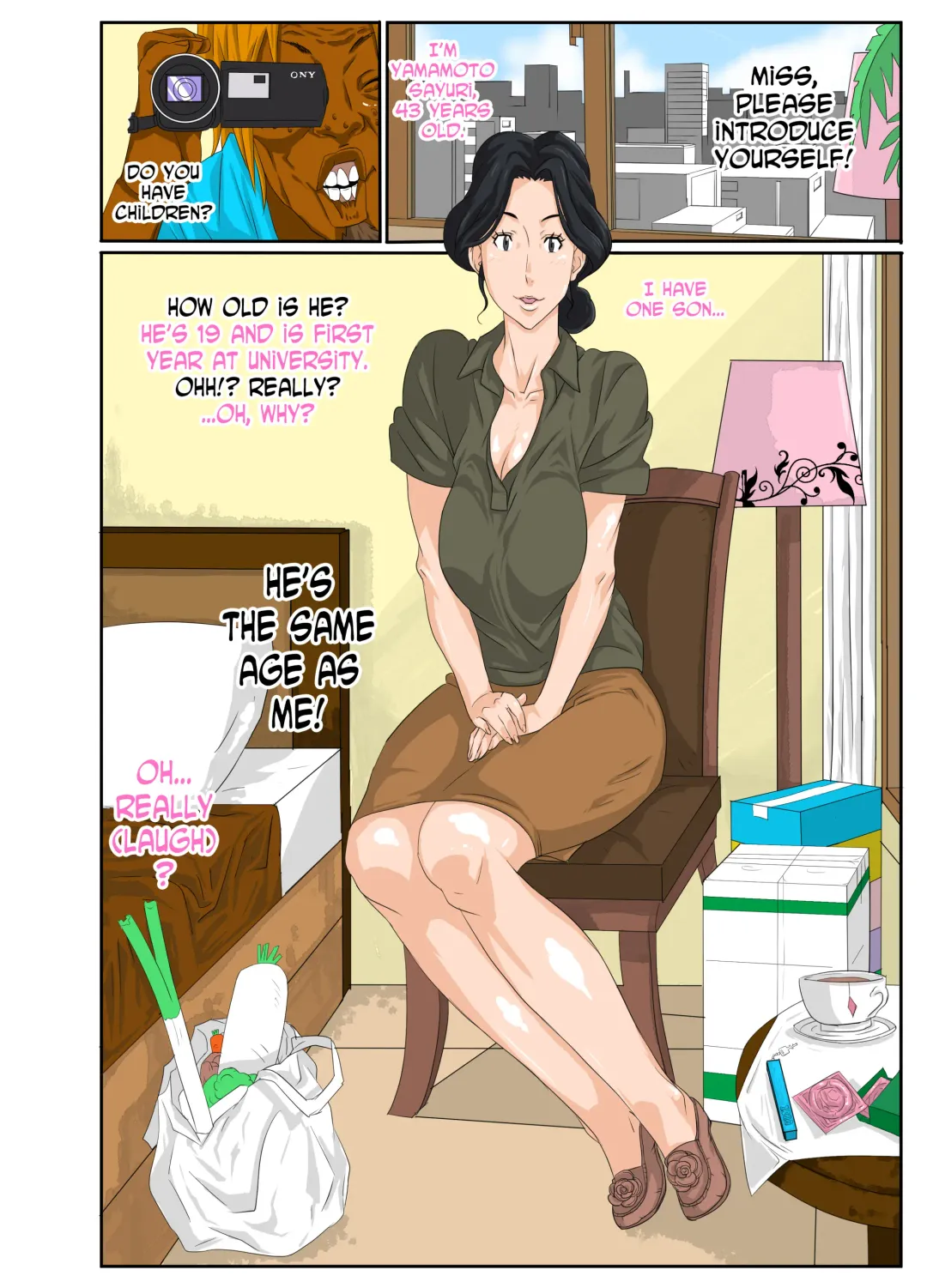 Kaa-chan to Charao | Mom & Playboy Fhentai - Page 4