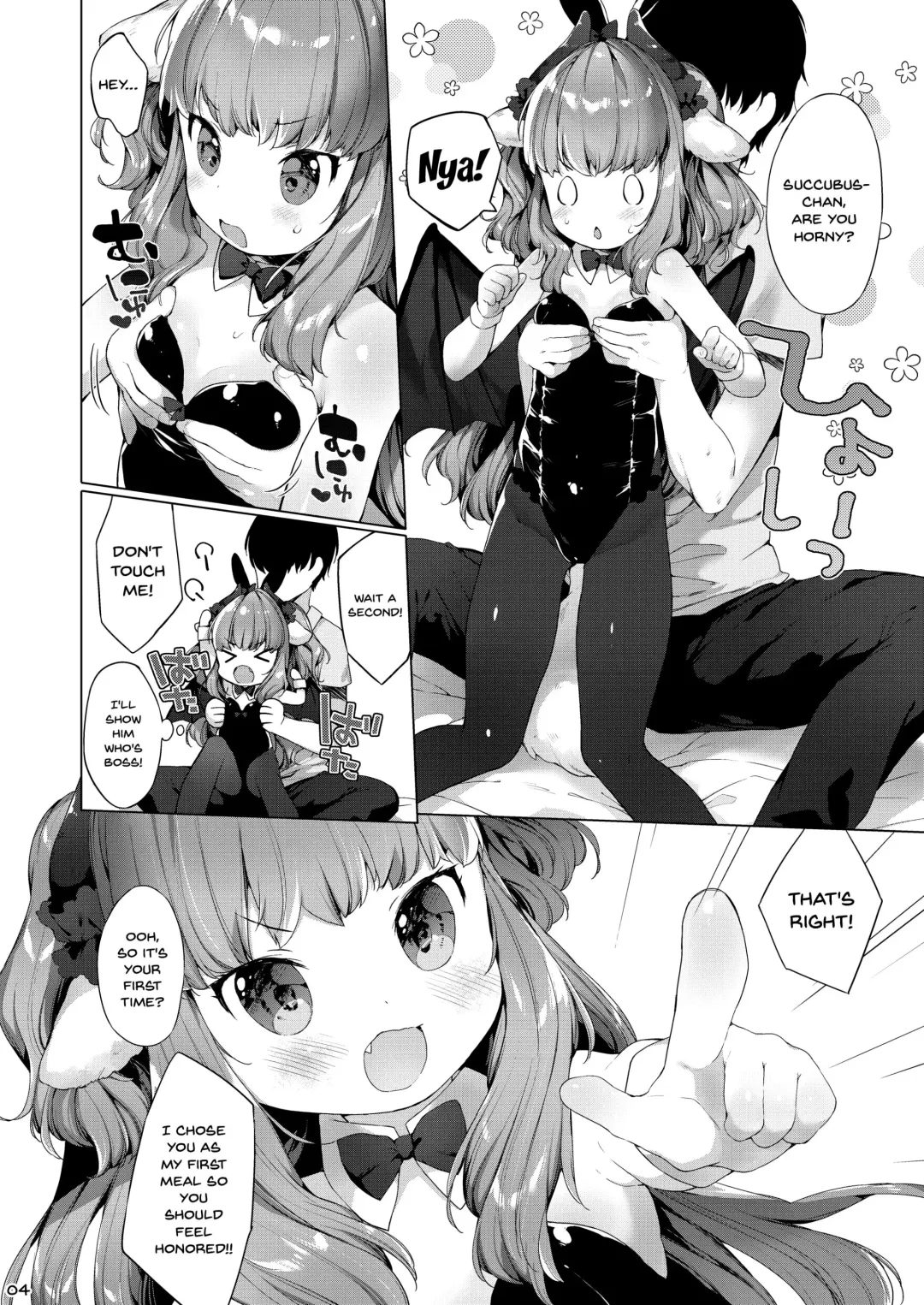 [Mutou Mato] Succubus-chan Chorosugiru! | Succubus-chan Is Too Easy! Fhentai - Page 5