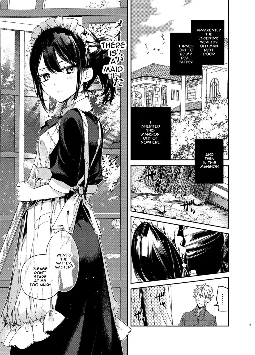 [Mutou Koucha] Jitome Maid-san to Love Love Ecchi Fhentai - Page 5