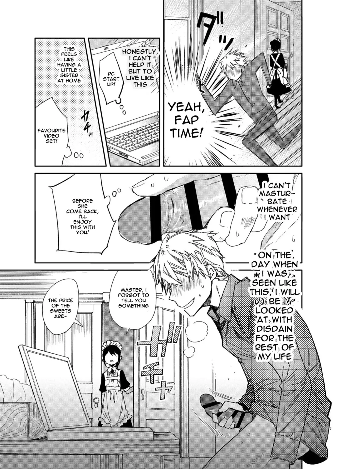 [Mutou Koucha] Jitome Maid-san to Love Love Ecchi Fhentai - Page 7