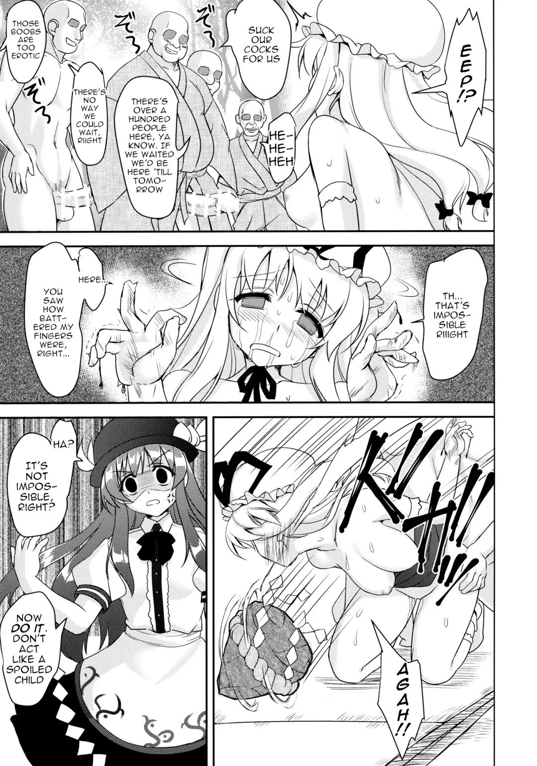 [Asaga Aoi] Fight Saikyou Tennin VS Zako Youkai | Fight! Strongest Celestial VS Small Fry Youkai Fhentai - Page 14