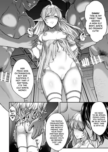 [Usagi Nagomu] Tasogare no Shou Elf 2 - The story of Emma's side | The Melancholic Elf Whore 2 Fhentai - Page 6