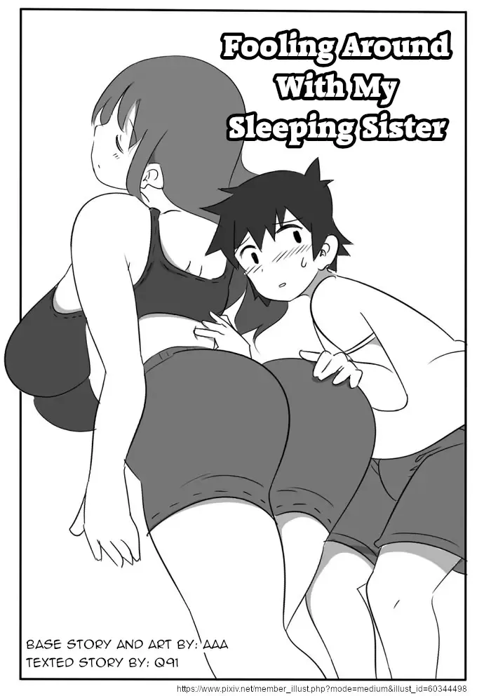 [Aaa - Kumazasa] Fooling Around With My Sleeping Sister Fhentai - Page 1