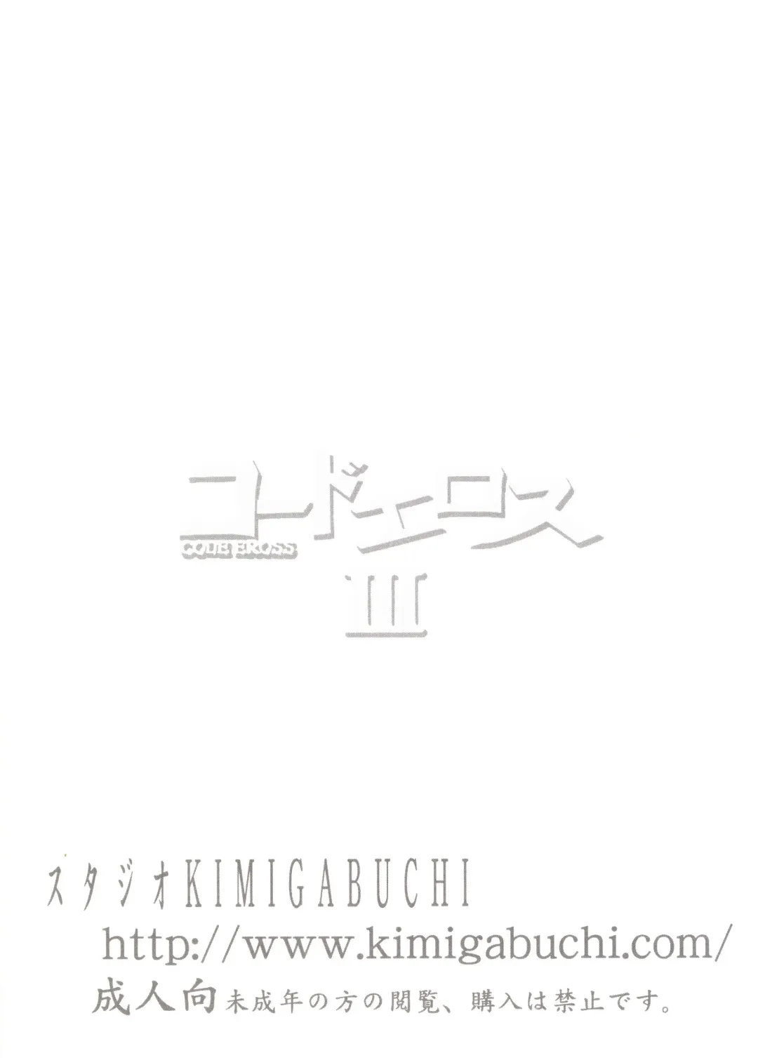 [Kimimaru] Code Eross 3: Waga Na wa Ero Fhentai - Page 34