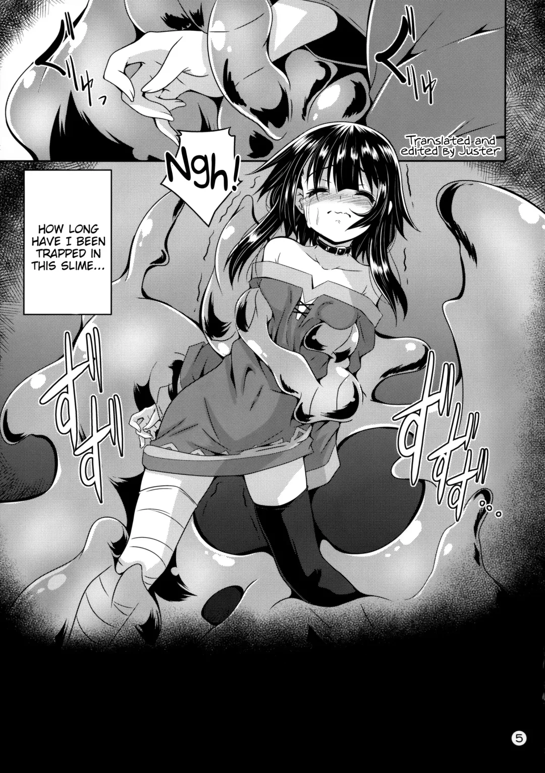 [Fumihiro] Megumin Slime-zuke! | Slime immersed Megumin! Fhentai.net - Page 4