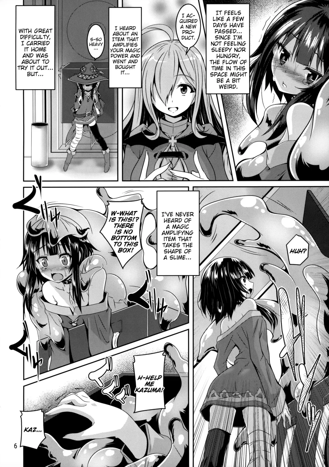 [Fumihiro] Megumin Slime-zuke! | Slime immersed Megumin! Fhentai.net - Page 5