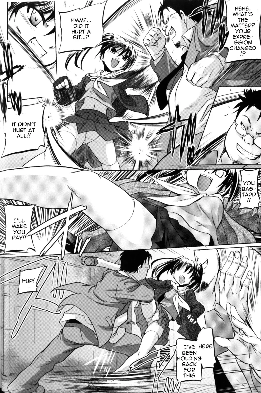 [Tokimal Yoshihisa] Bakuretsu Kenka Musume Nao | Explosive Female Brawler Nao Fhentai.net - Page 4