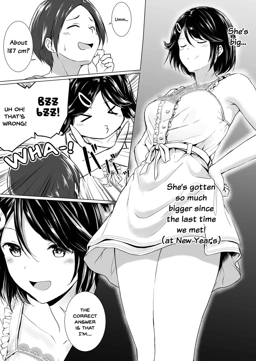[Hachimitsu] Choushin Itoko to Ecchii Koto Shiyo | I Want to Do Sexy Things with My Tall Younger Cousin Fhentai - Page 7