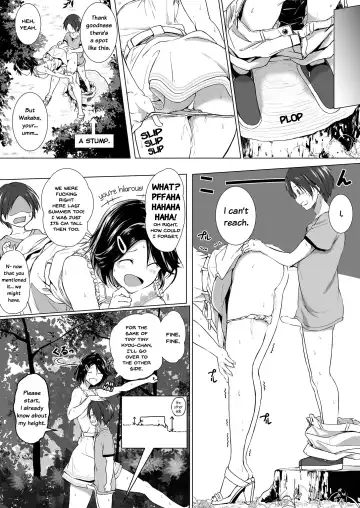 [Hachimitsu] Choushin Itoko to Ecchii Koto Shiyo | I Want to Do Sexy Things with My Tall Younger Cousin Fhentai - Page 12