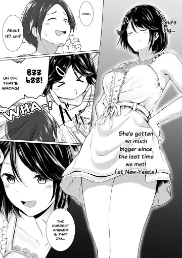 [Hachimitsu] Choushin Itoko to Ecchii Koto Shiyo | I Want to Do Sexy Things with My Tall Younger Cousin Fhentai - Page 7