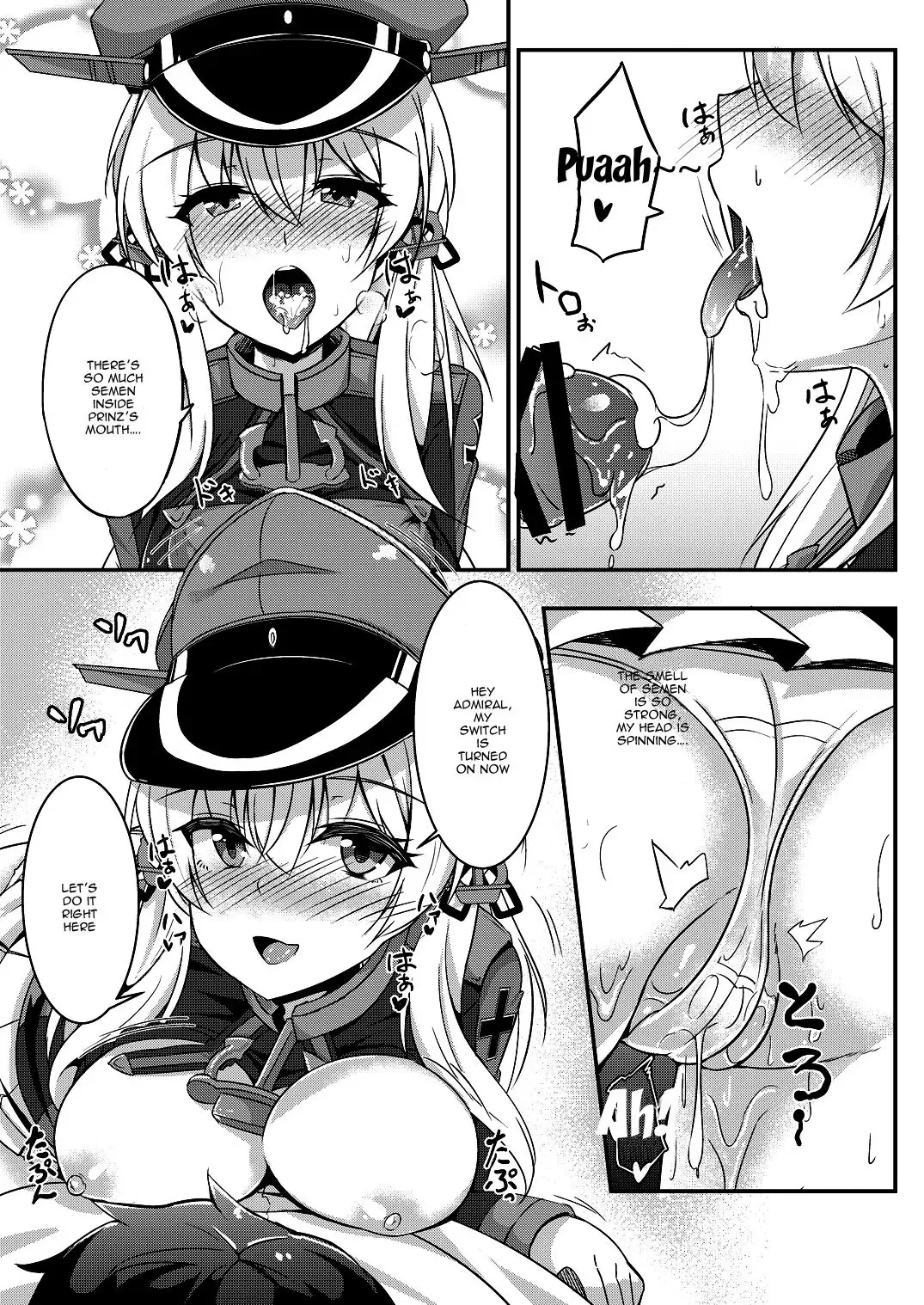 [Kazamitiu] Daily life of admiral and two German ship - Teitoku to Futari no Nichijou Fhentai - Page 11