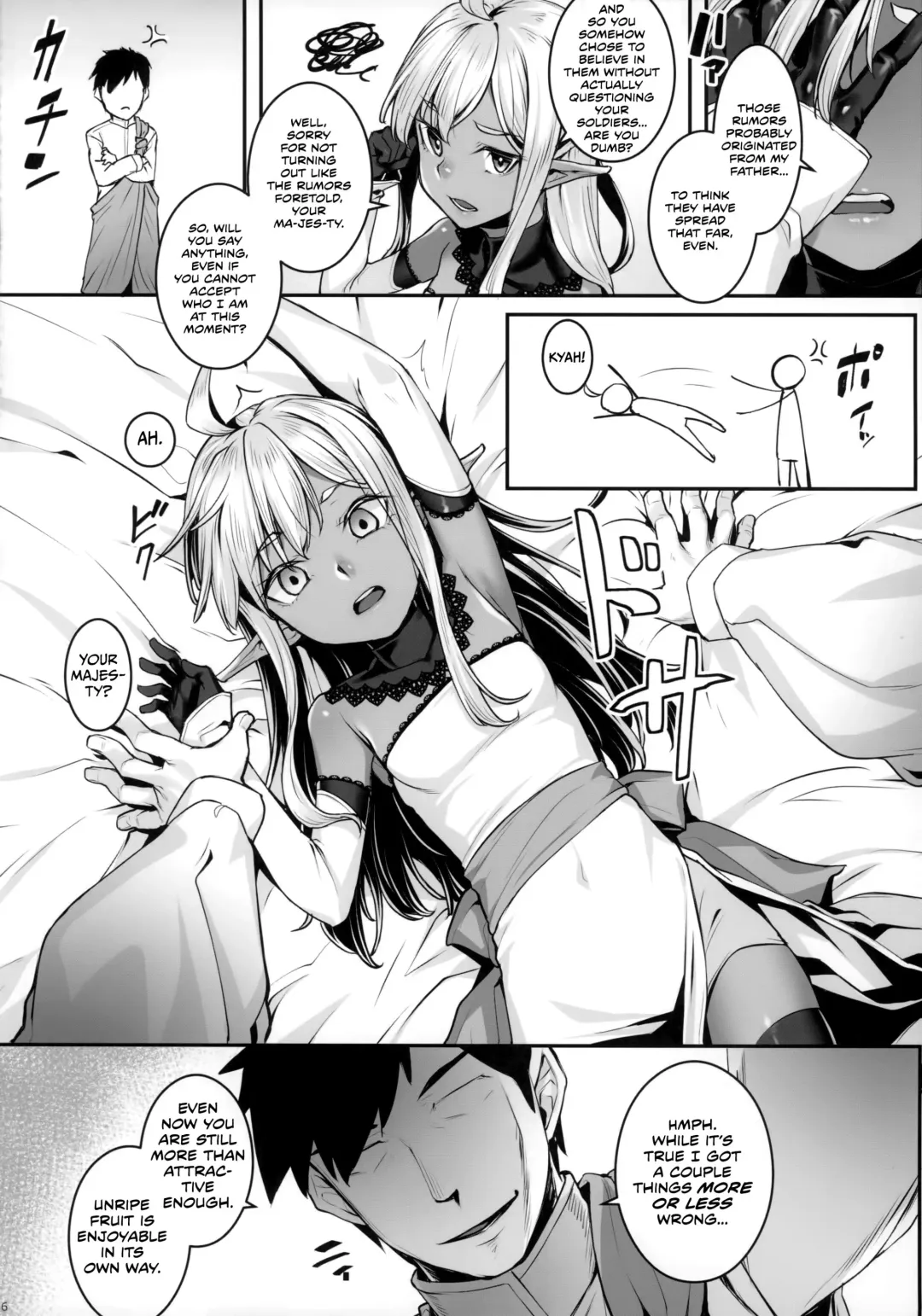 [Kasei] Dark Elf no Himegimi to Ichakorax | TEASExing the Dark Elves' Princess Fhentai - Page 7