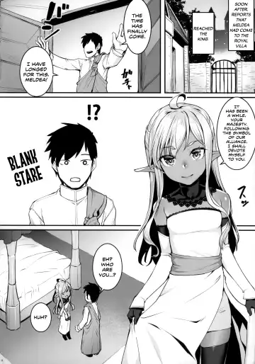 [Kasei] Dark Elf no Himegimi to Ichakorax | TEASExing the Dark Elves' Princess Fhentai - Page 5