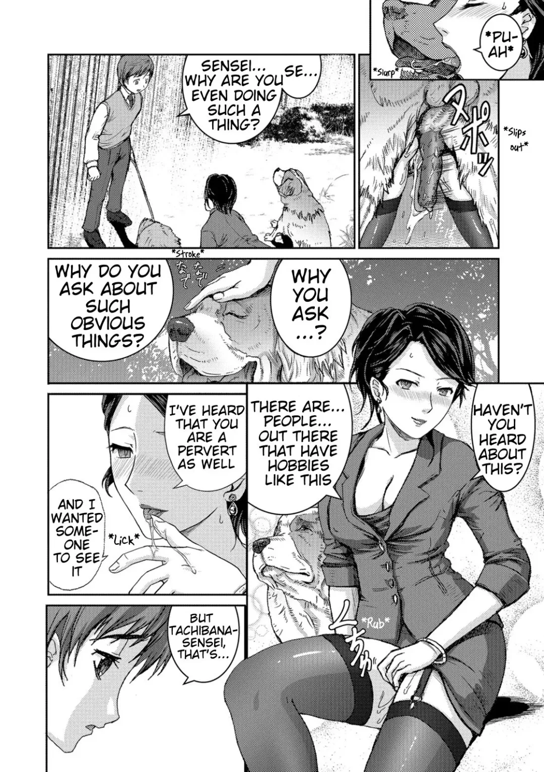 [Takeichi Okome] Honoguraki Mori no Reizoku -The SUIT and DOG- |  Slavery in the Dark Forest -The SUIT and DOG- Fhentai - Page 10