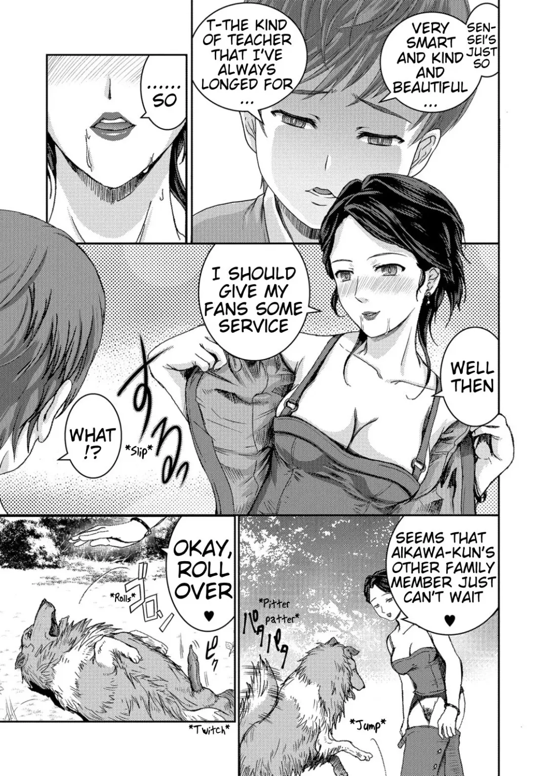 [Takeichi Okome] Honoguraki Mori no Reizoku -The SUIT and DOG- |  Slavery in the Dark Forest -The SUIT and DOG- Fhentai - Page 11