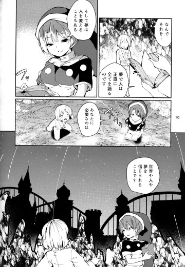 [Chirorian] Doremy-san to Boku no Tousou Yume Fhentai - Page 9