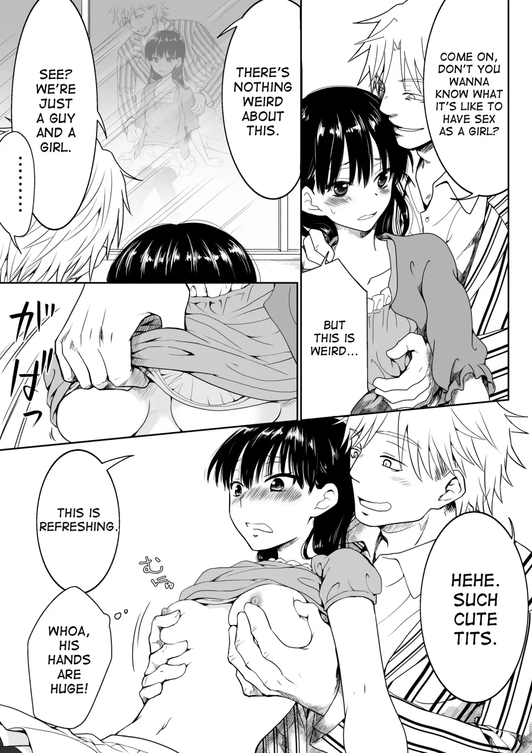 [Hb] InCha ga Onna ni Natte Chikan Saretemita Fhentai - Page 10