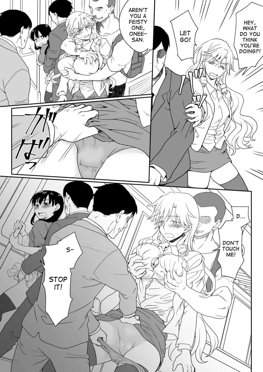 [Hb] InCha ga Onna ni Natte Chikan Saretemita Fhentai - Page 30