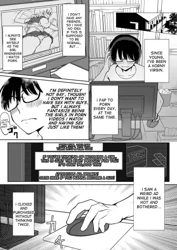 [Hb] InCha ga Onna ni Natte Chikan Saretemita Fhentai - Page 2